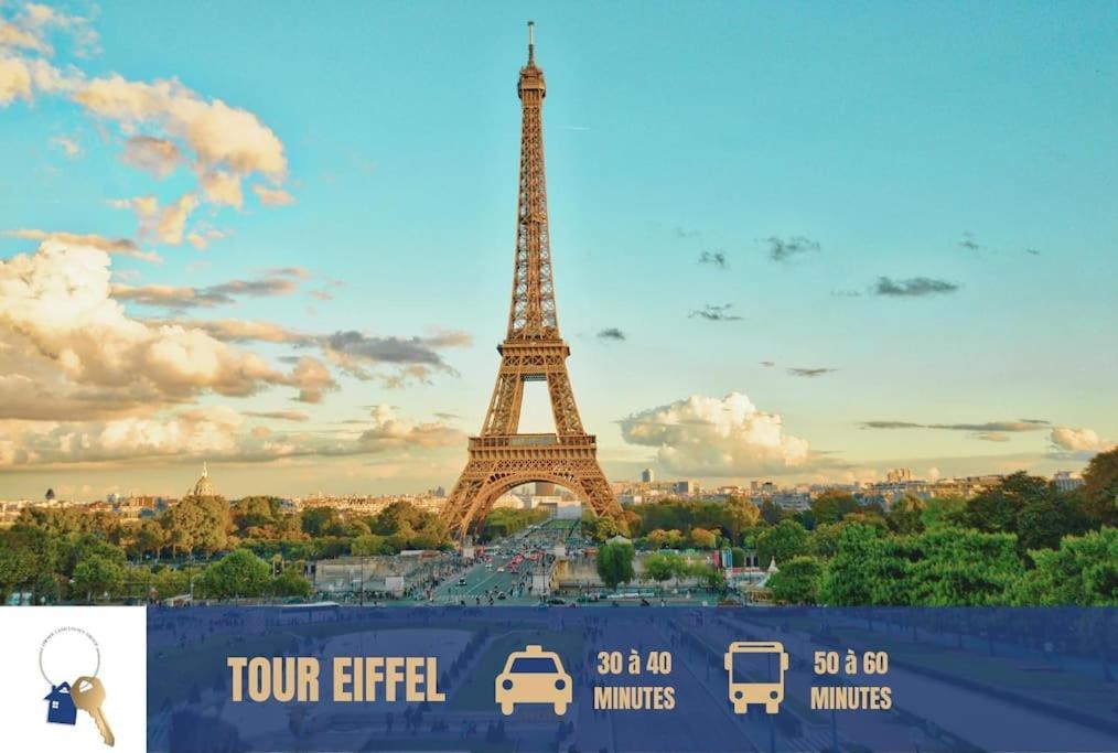9 Mi From Stade De France - Charming 5-Room Saint-Denis  Eksteriør billede